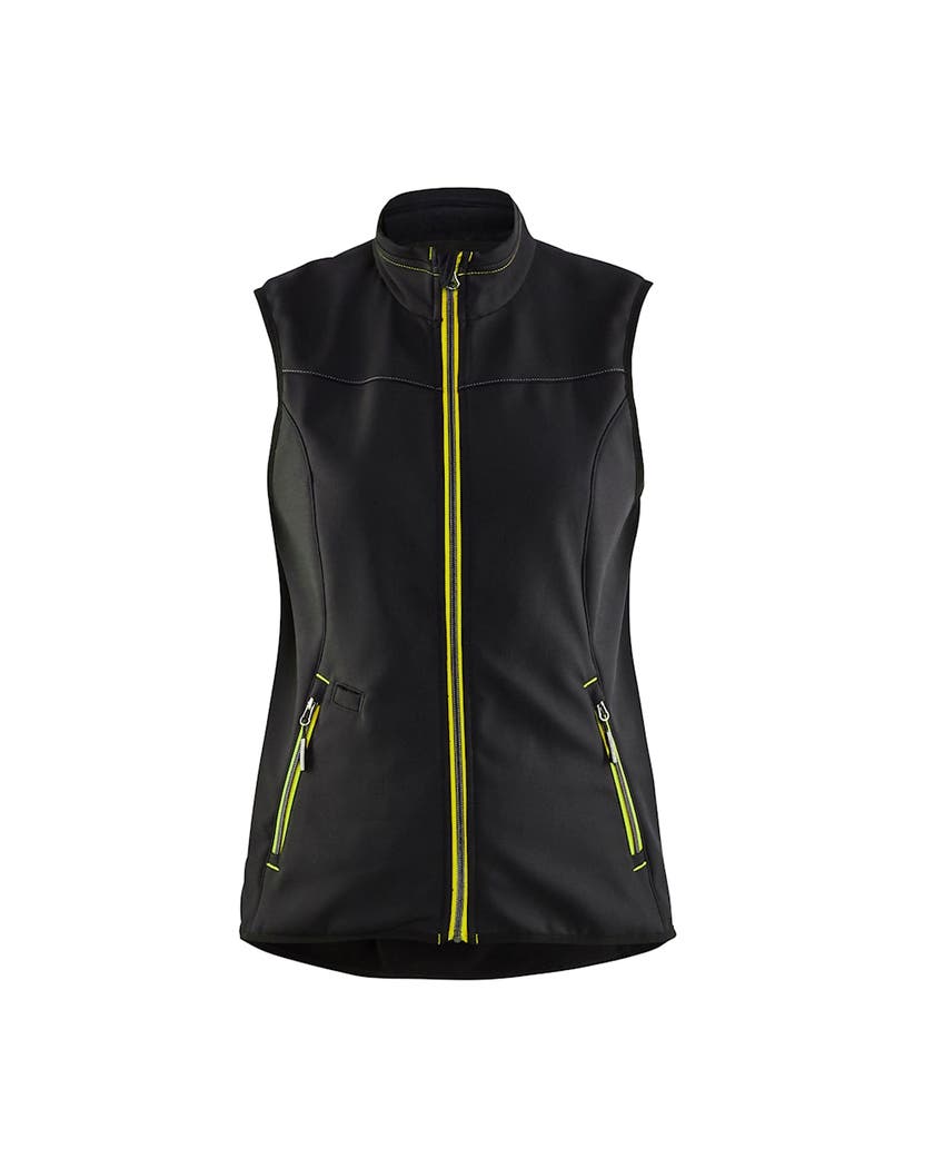 VÄST 38512516 SVART/GUL XXL
