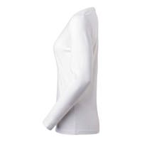 T-SHIRT LILY DAM RN LS VIT XS STORLEK