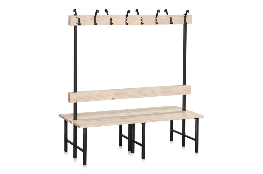 Sittbänk dubbelsektion 1500mm furu