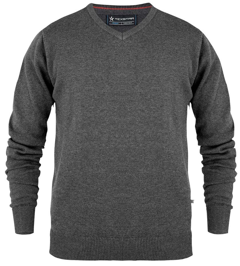 PULLOVER PL01 GRÅ S