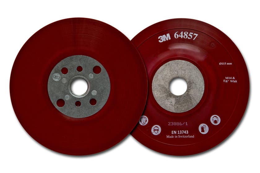 STÖDPLATTA 3M Ø125MM 5/8" M14