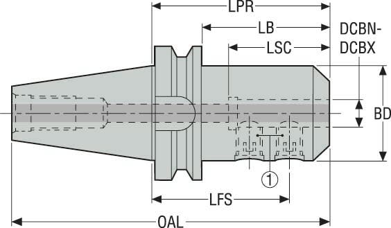 HÅLLARE BT30TFAD-EM25-090-L1