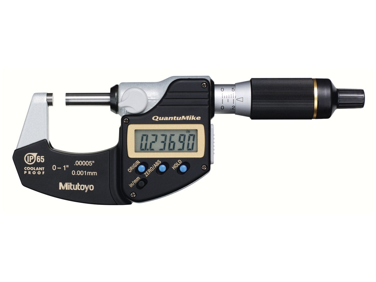 Digital mikrometer 0–25 mm IP65 QuantuMike 293-140-40