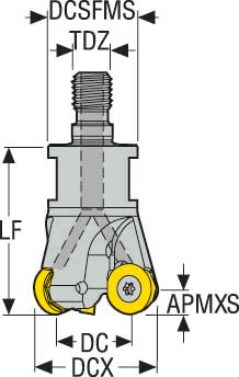 FRÄS R217.29-0815.RE-025.4A