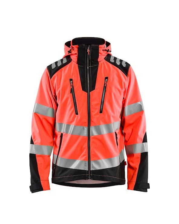 JACKA 44912513 RÖD/SVART 3XL