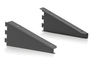 Hyllkonsoler 300 mm Grå