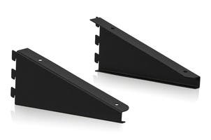 Hyllkonsoler 300 mm Svart