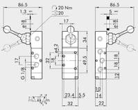 VENTIL MAV 25 LES 1/8