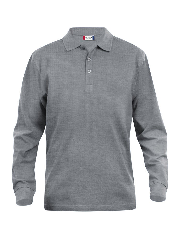 CLASSIC LINCOLN L/S GRÅMELERAD 5XL