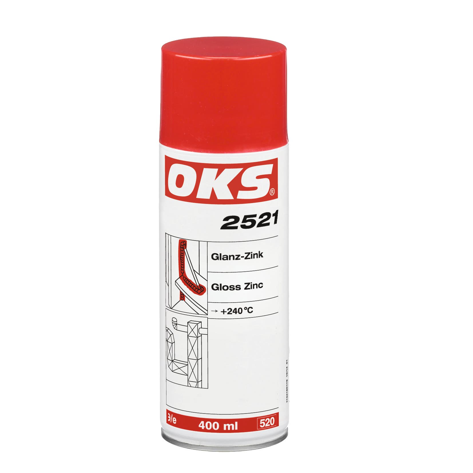 OKS 2521 Zinkspray blank svets