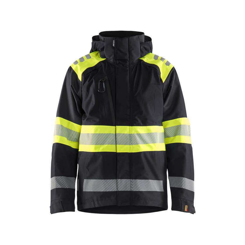 Skaljacka Varsel Svart/Varselg ul 4XL