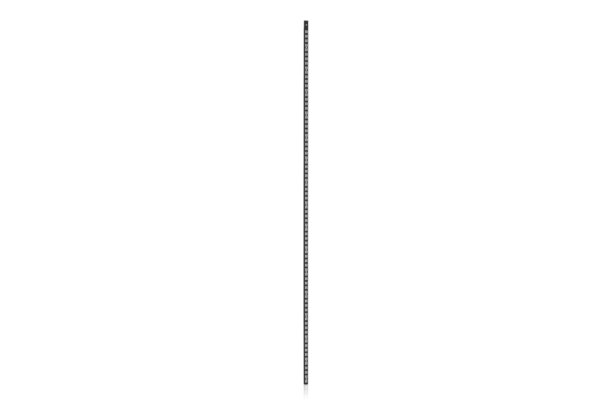 Väggskena 2600mm svart