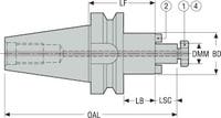 HÅLLARE BT30AD-SM22-040-F3L1