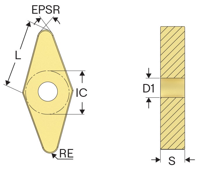 SKÄR VNGA160404S-01525-L1-B CH2581
