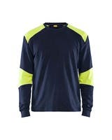 T-SHIRT 34571761 MARIN/GUL XS