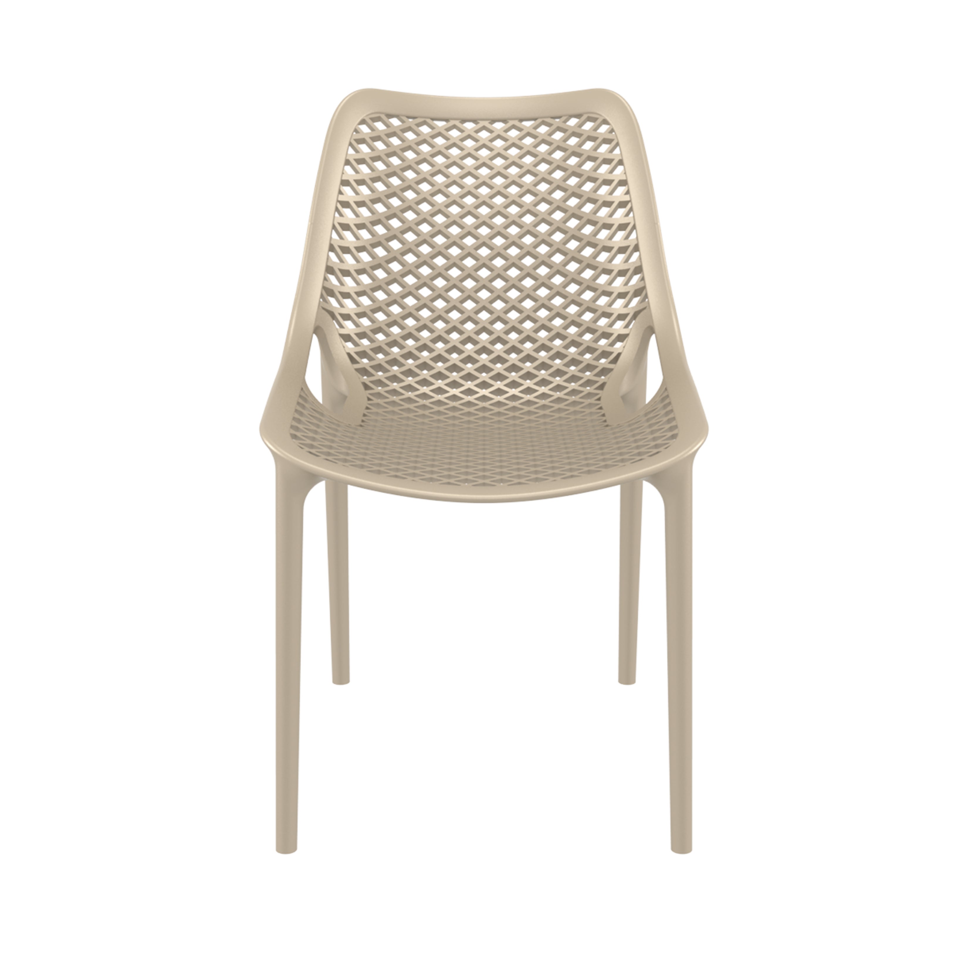 Air stapelbar stol, taupe