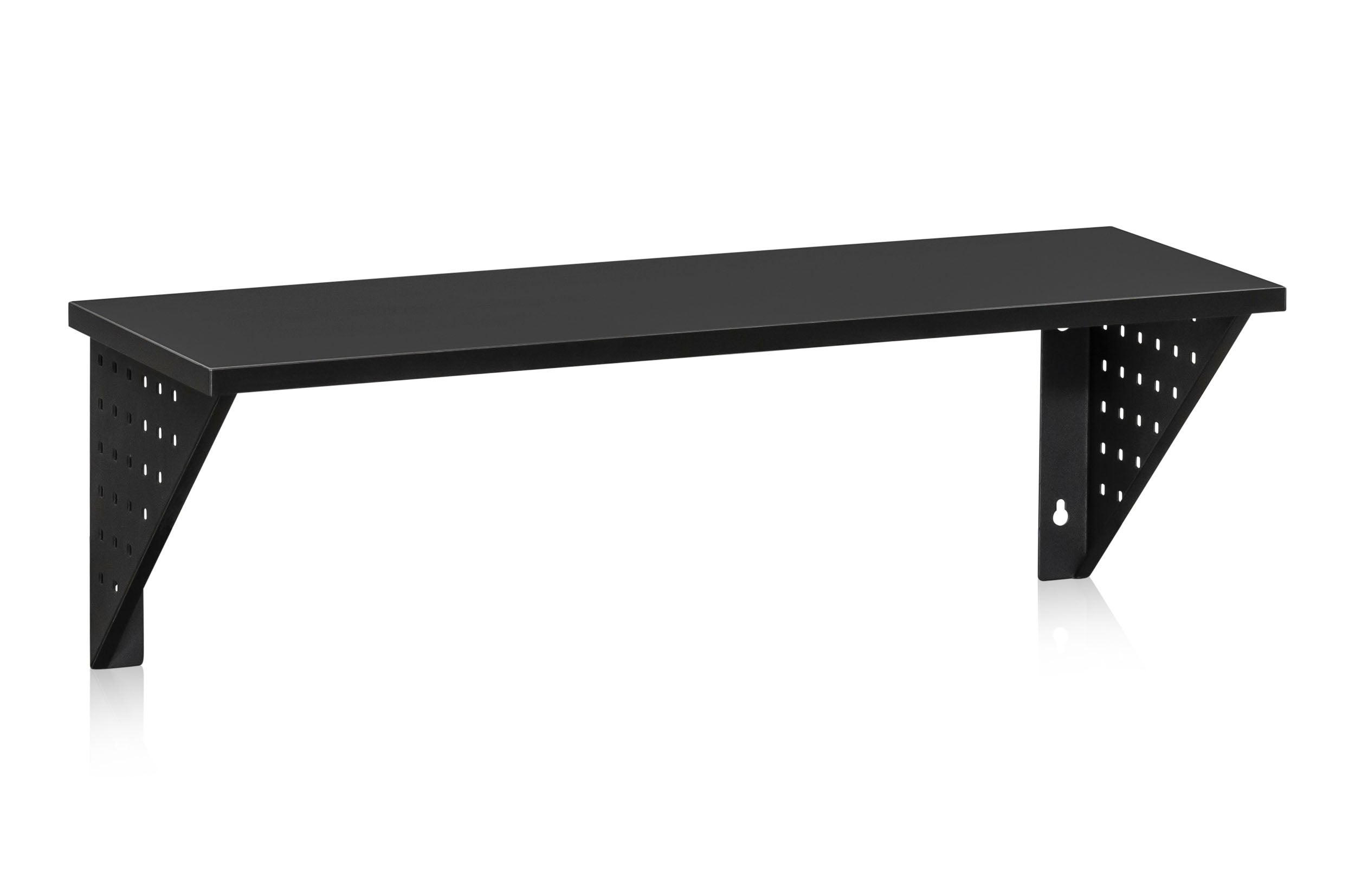 Sittbänk vägghängd 1000mm svart laminat