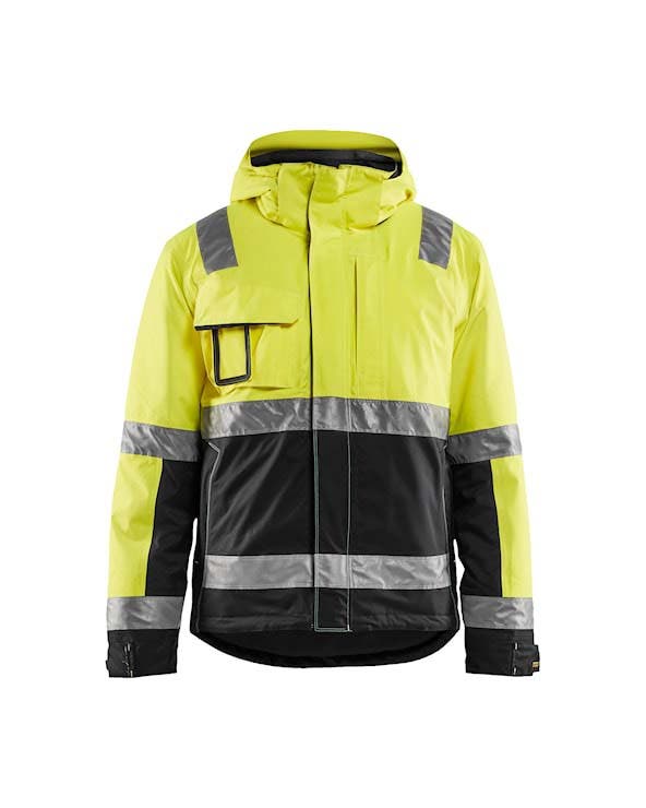 JACKA 48701987 GUL/SVART 5XL