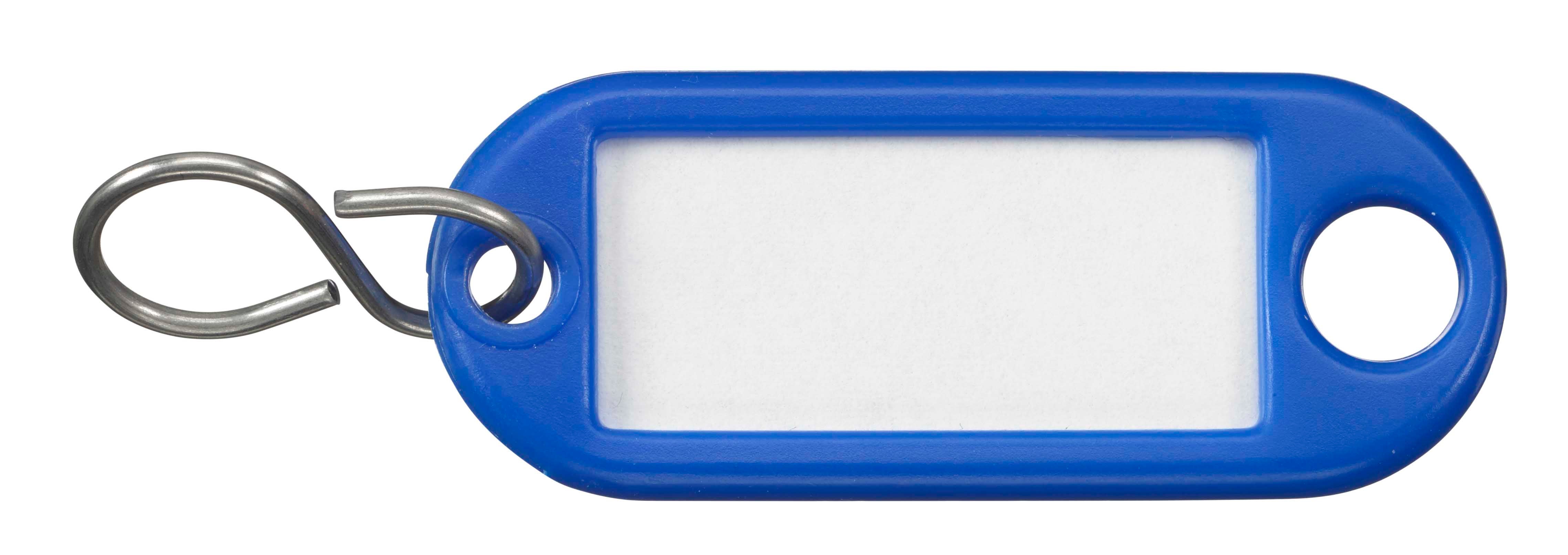 NYCKELBRICKA 55MM PLAST BLÅ