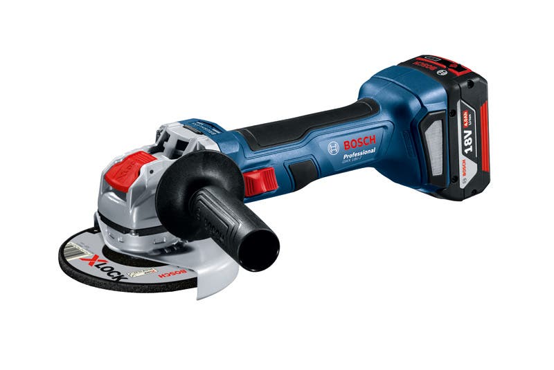 VINKELSLIP GWX 18V-7 125MM SOL O L-BOXX