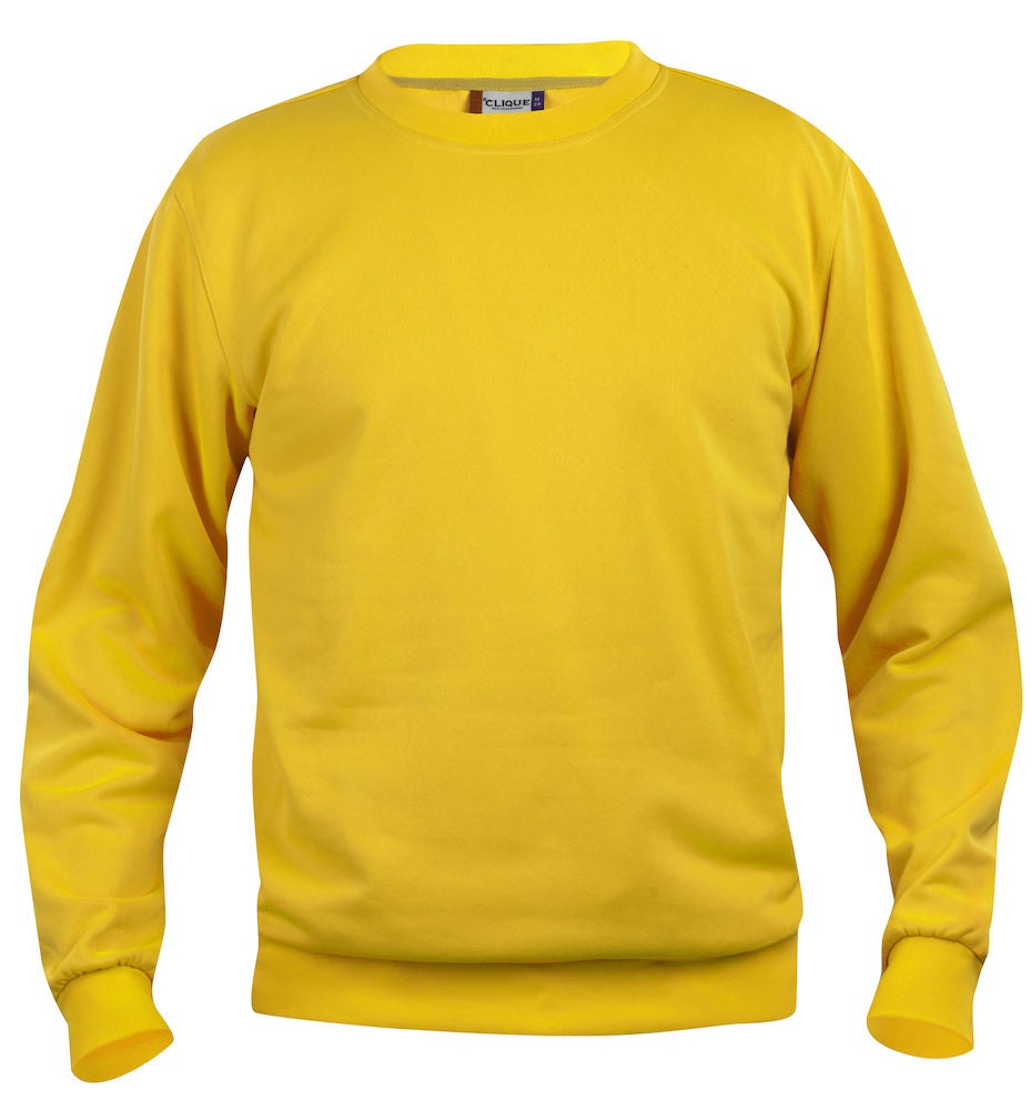 BASIC ROUNDNECK CITRON 3XL