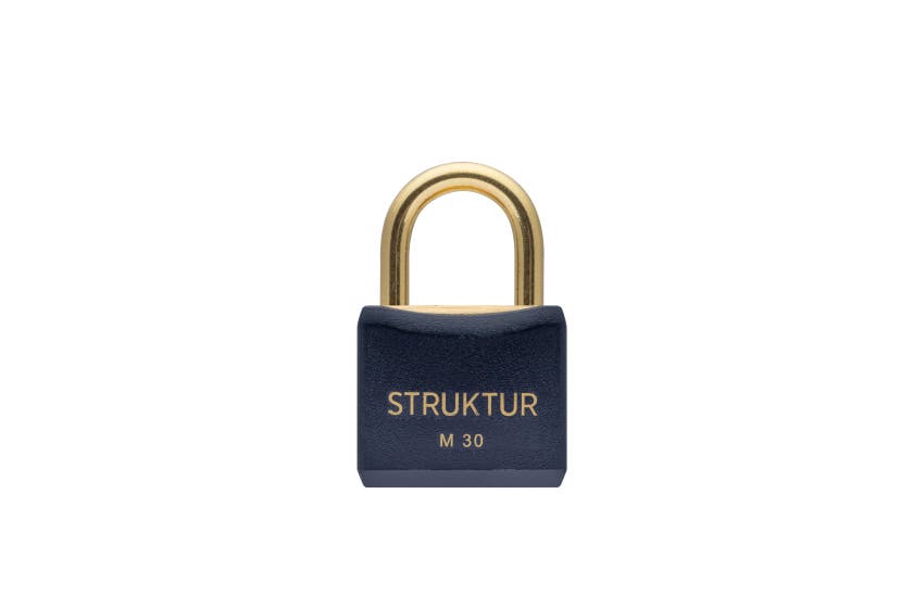 HÄNGLÅS STRUKTUR MARIN 30 3P 3 ST