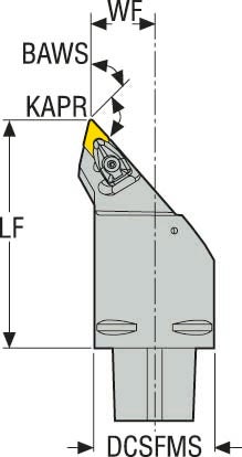 HÅLLARE C6-DDMNL-33120-15-M