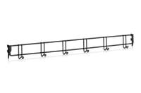 KLÄDKROKLIST 900 MM 6 KROKAR S VART