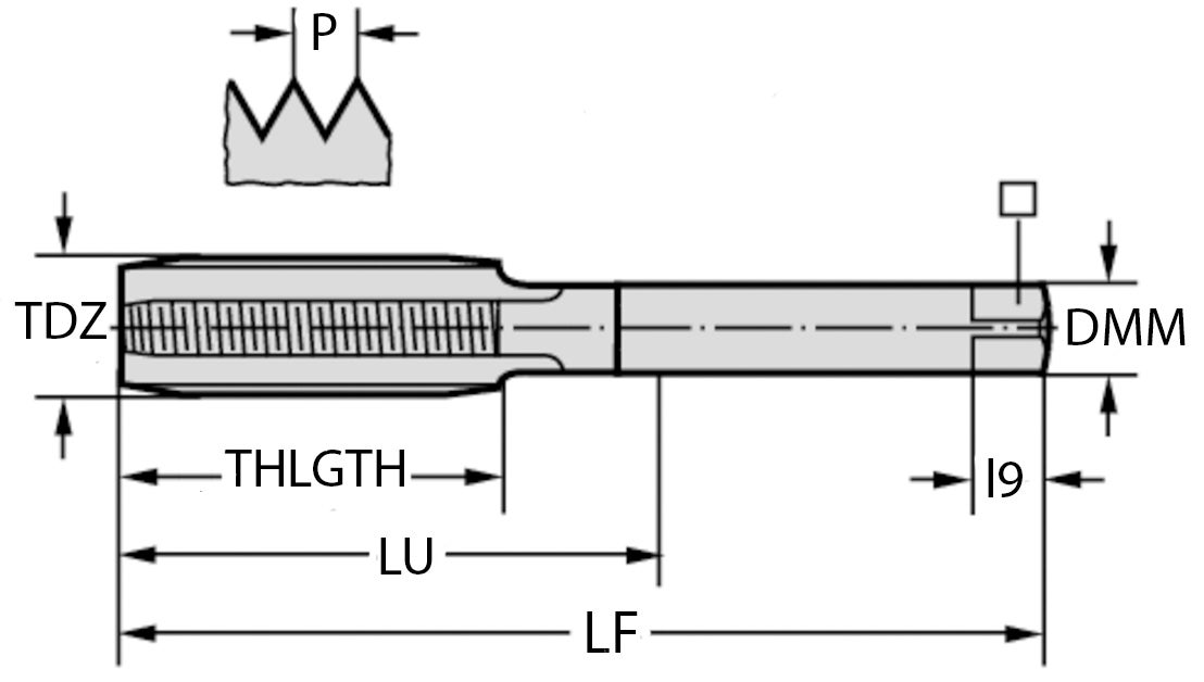 GÄNGTAPP G3/4 +0,10MM GRAD