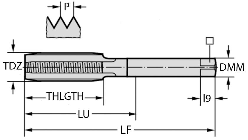 GÄNGTAPP G3/4 +0,10MM GRAD