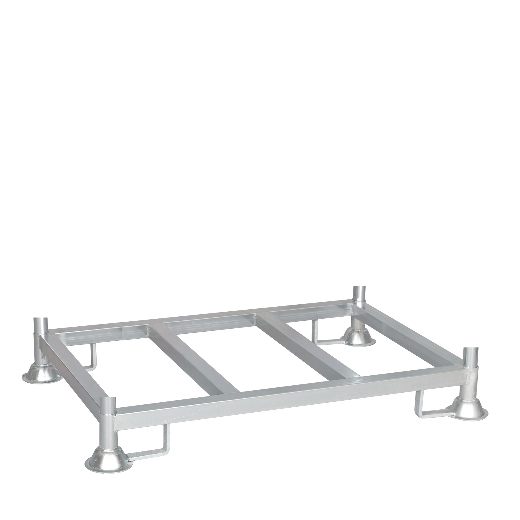 STÅLRÖRSPALL 150 MM ELFÖRZINKAD