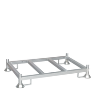 STÅLRÖRSPALL 150 MM ELFÖRZINKAD