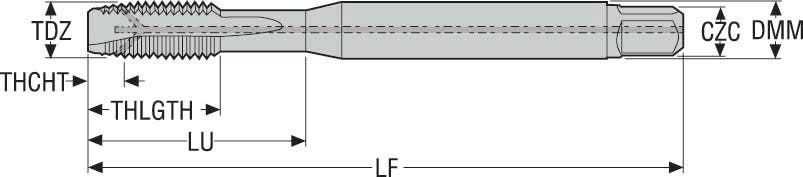 TAPP MTP-M5X0.80ISO6HX-TB-P003 -A