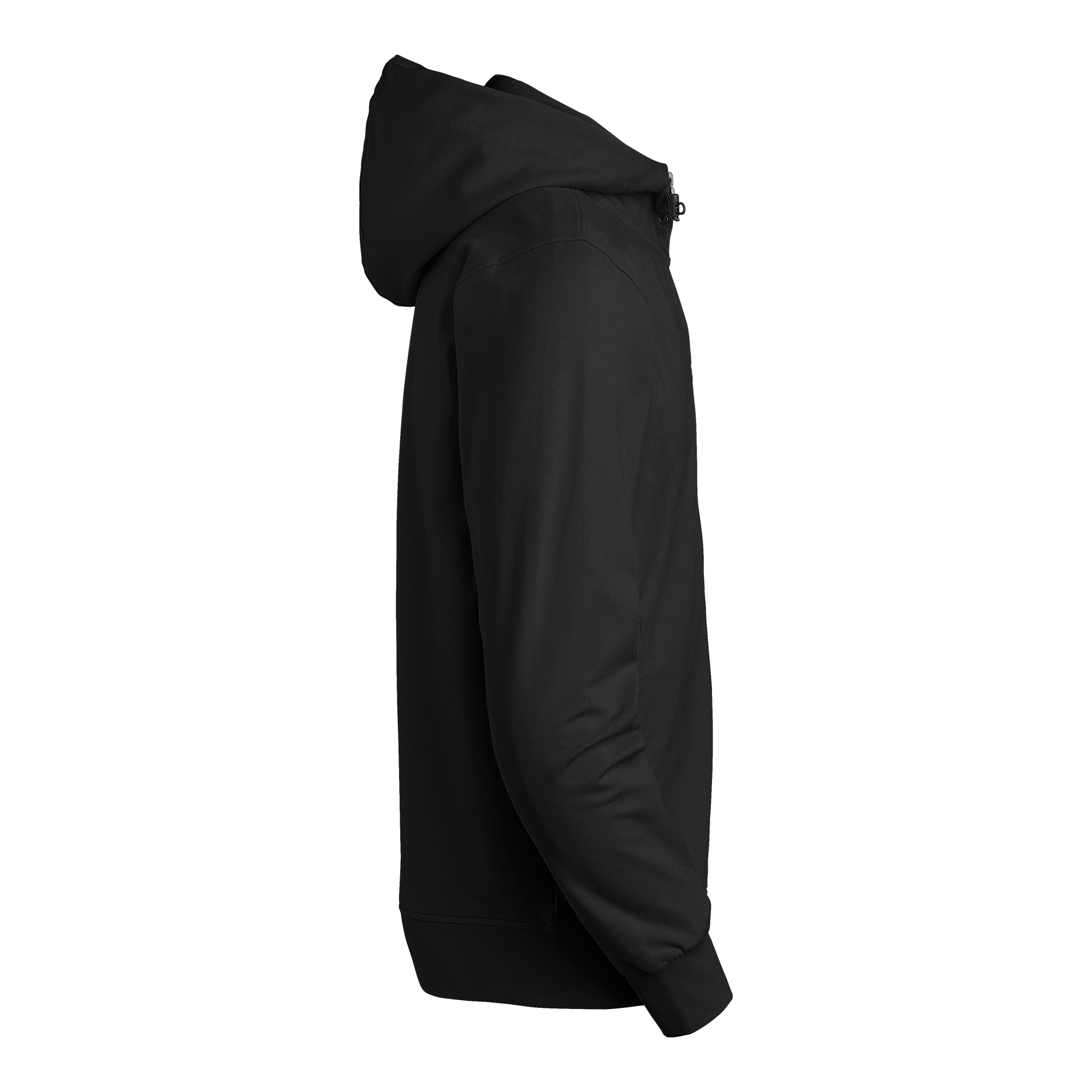 MADISON HOOD JACKA SVART L