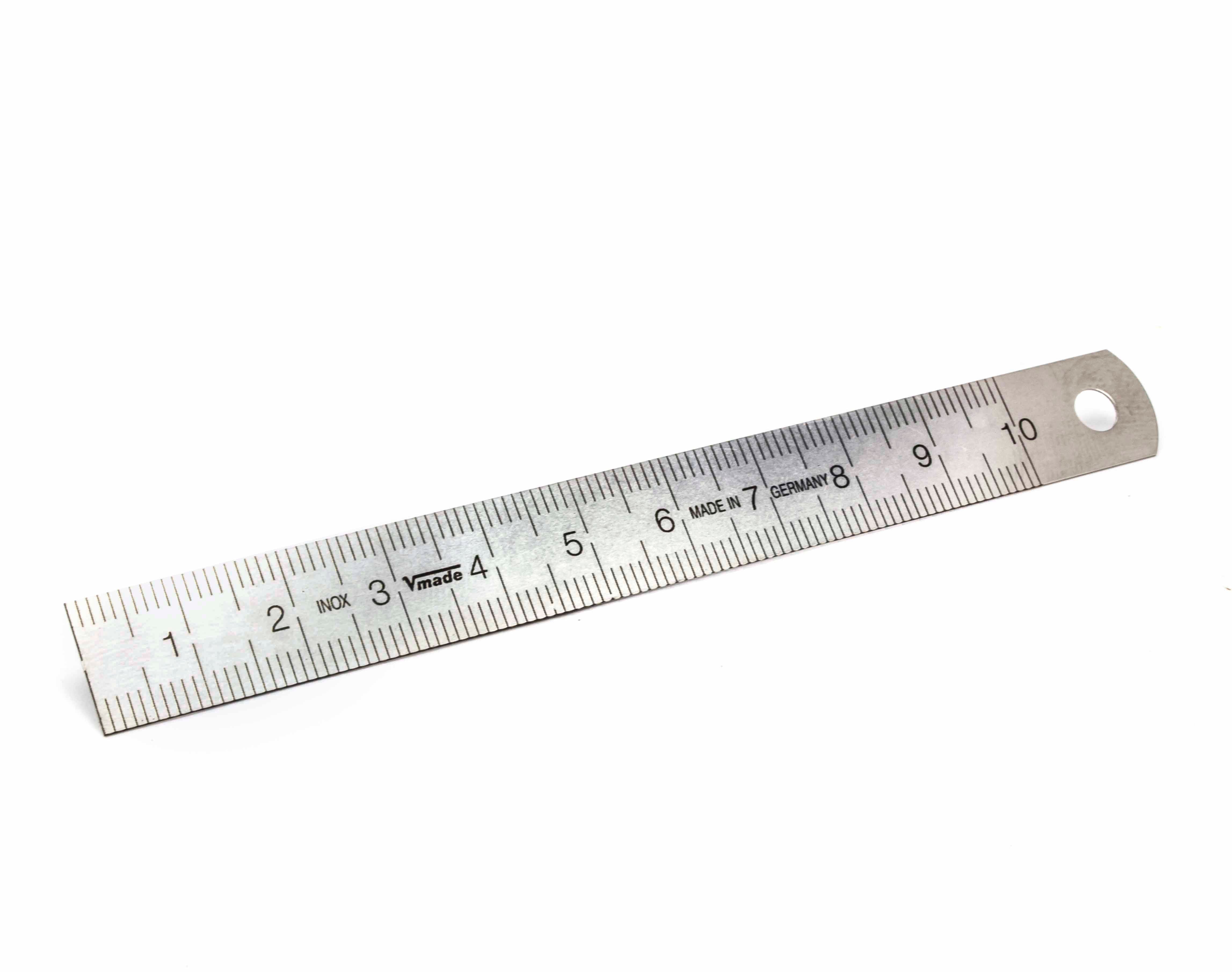 STÅLSKALA ROSTFRI 300X30