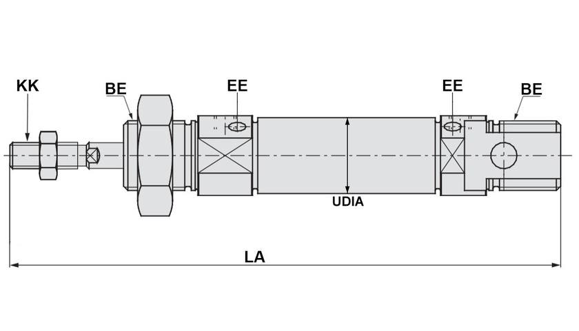 CYLINDER CD85N20-125B
