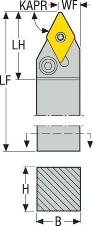 HÅLLARE PDNNR3225P15