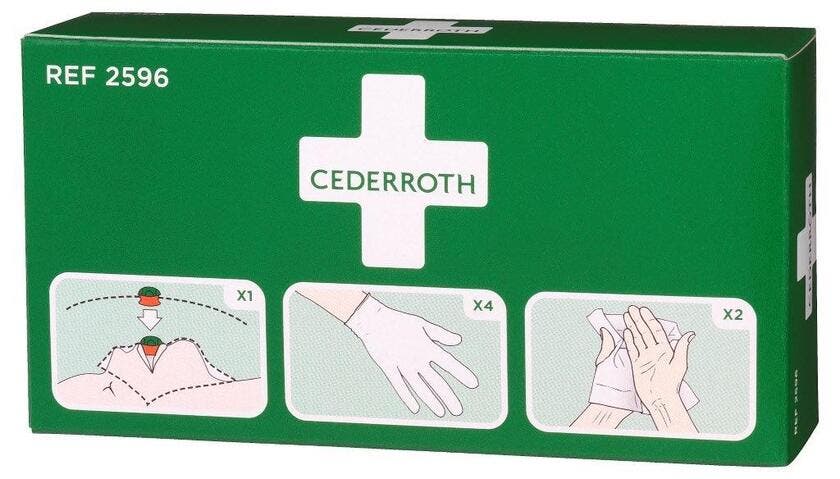 SKYDDSPAKET 2596 FÖRSTAHJÄLPEN CEDERROTHS 2596