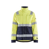 Jacka Multinorm Dam Varselgul/ Marinblå S