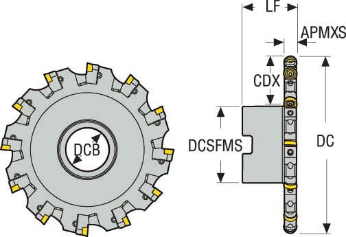 FRÄS R335.25-12.00-XL1113R-R10