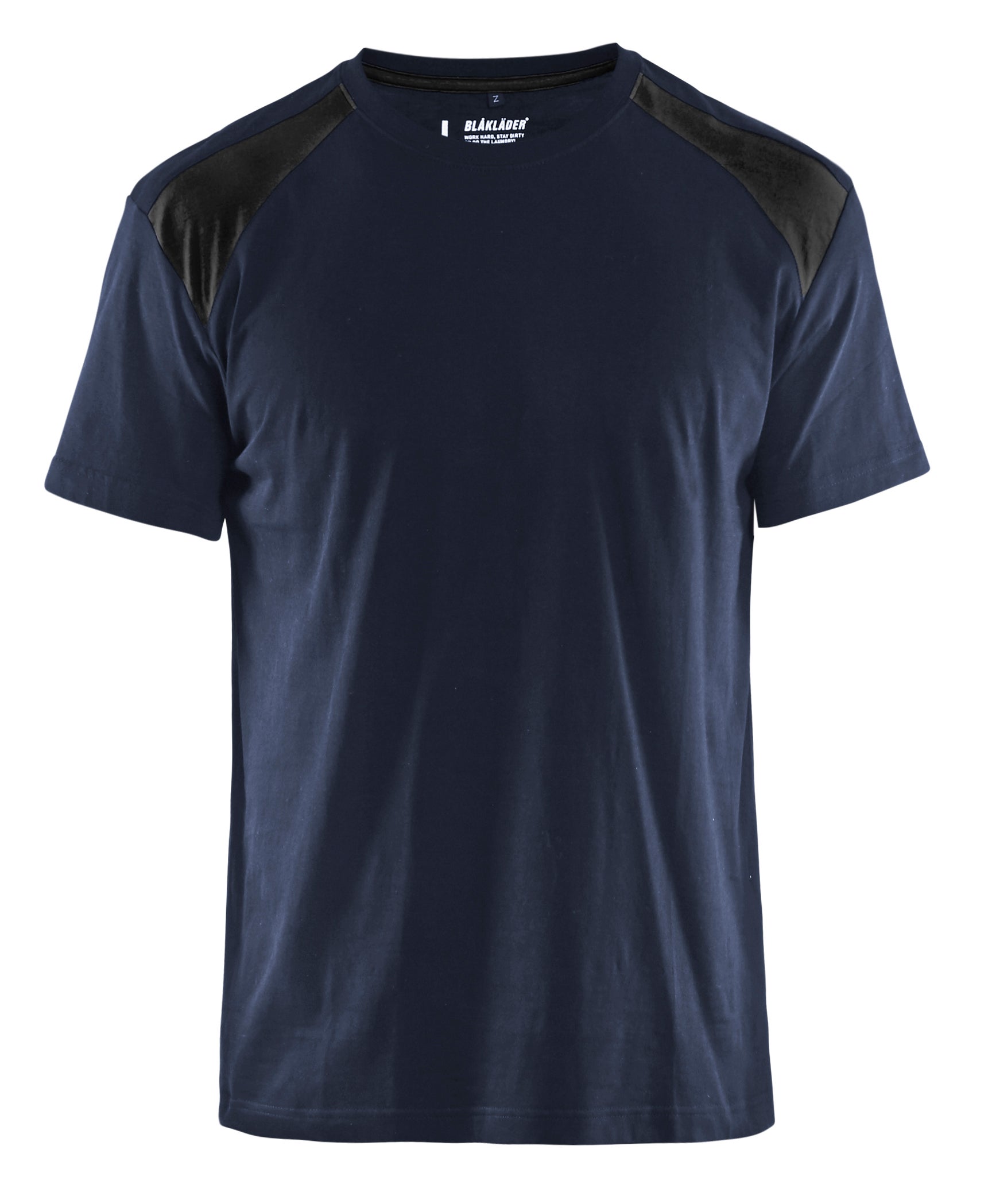 T-SHIRT 33791042 MARIN/SVART S