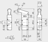VENTIL MEV 25 BRS 1/8