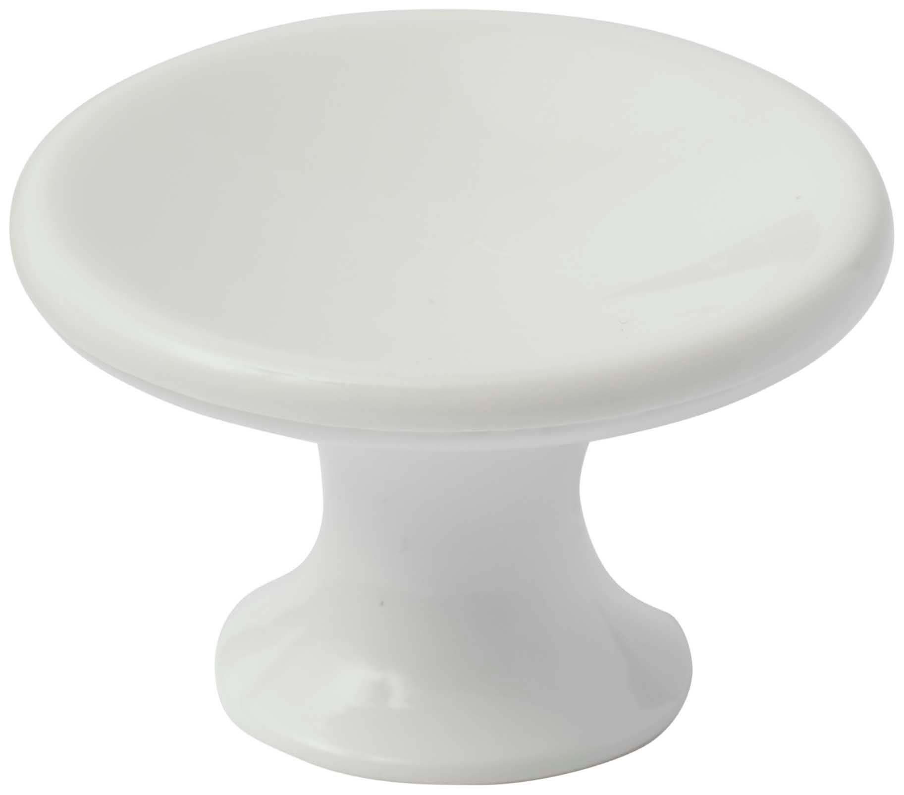 KNOPP ARILD PLAST VIT Ø40MM