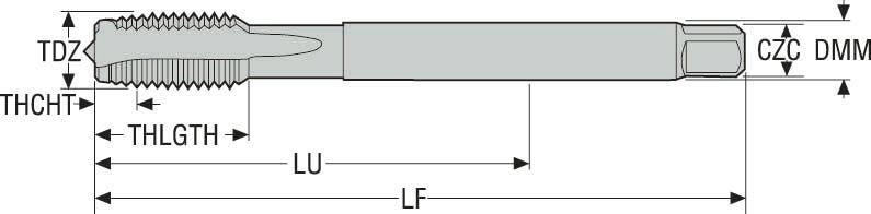 TAPP MTP-M30X2.00ISO6HX-TB-P01 1