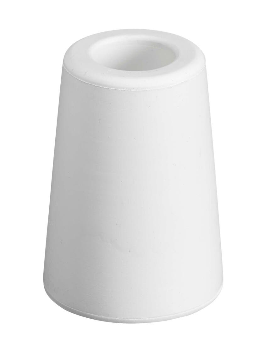 DÖRRSTOPP GUMMI 36X50MM VIT