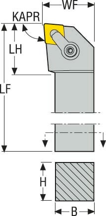 HÅLLARE MCLNR-16-6D