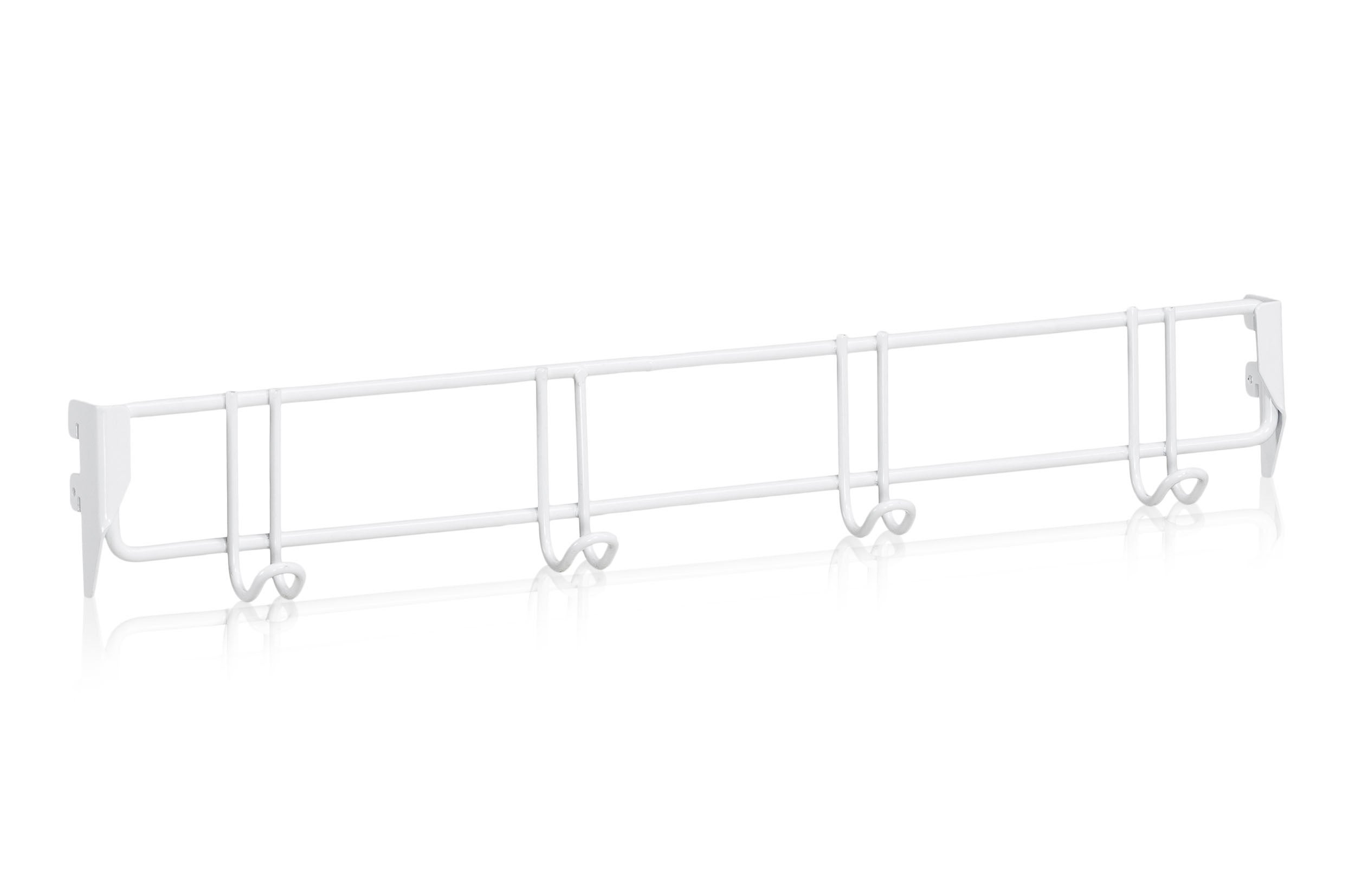 KLÄDKROKLIST 600 MM 4 KROKAR V IT