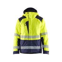 Vinterjacka 44551987 Varselgul/Marinblå 4XL