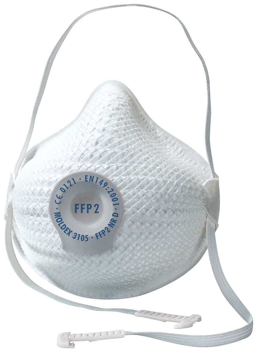 ANDNINGSMASK MOLDEX 3155 S/M FFP2 10 ST