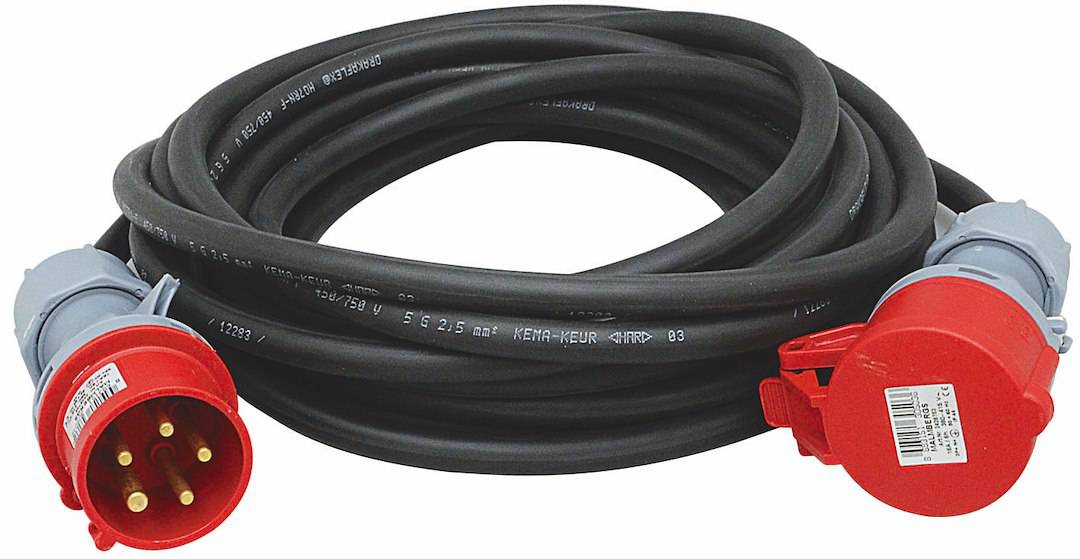 MOTORKABEL 3FAS 32A 5G6 10M